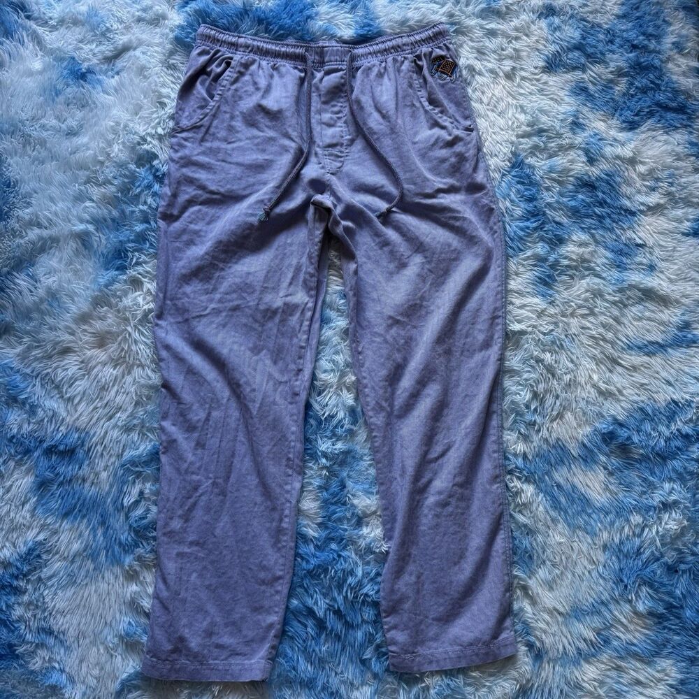Robert Graham Blue Elephant Pajama Pants Men’s Large Made in USA